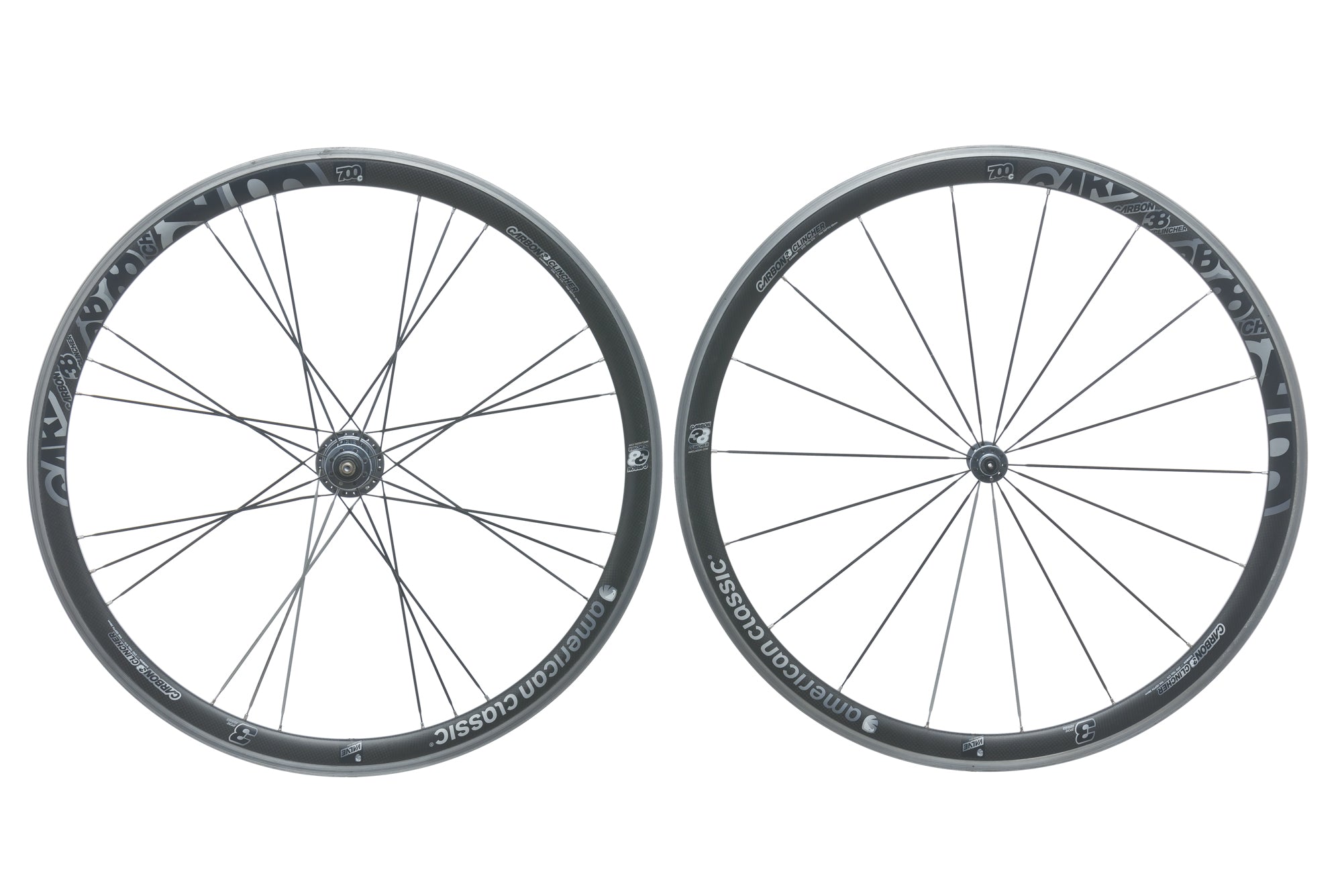 American Classic Carbon 38 Clincher 700c Wheelset - Lightweight Road Bike Wheels for Racing & Training | Perfect for Road Cycling, Triathlons & Endurance Rides