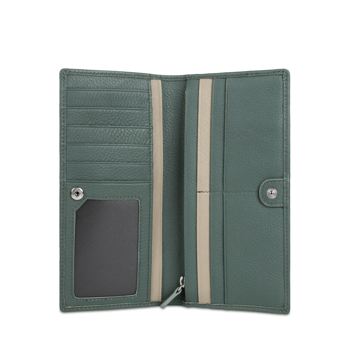 Emerson Genuine Leather Long Bifold Wallet for Men - Slim RFID Blocking Credit Card Holder & Cash Organizer | Perfect for Everyday Carry, Travel & Business Use