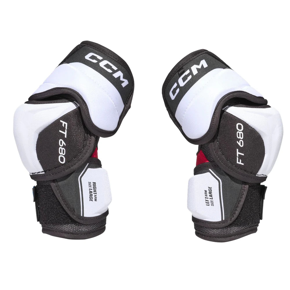 CCM Jetspeed FT680 Senior Hockey Elbow Pads - Protective Gear for Ice Hockey Players & Goalies - Perfect for Games, Practice & Training