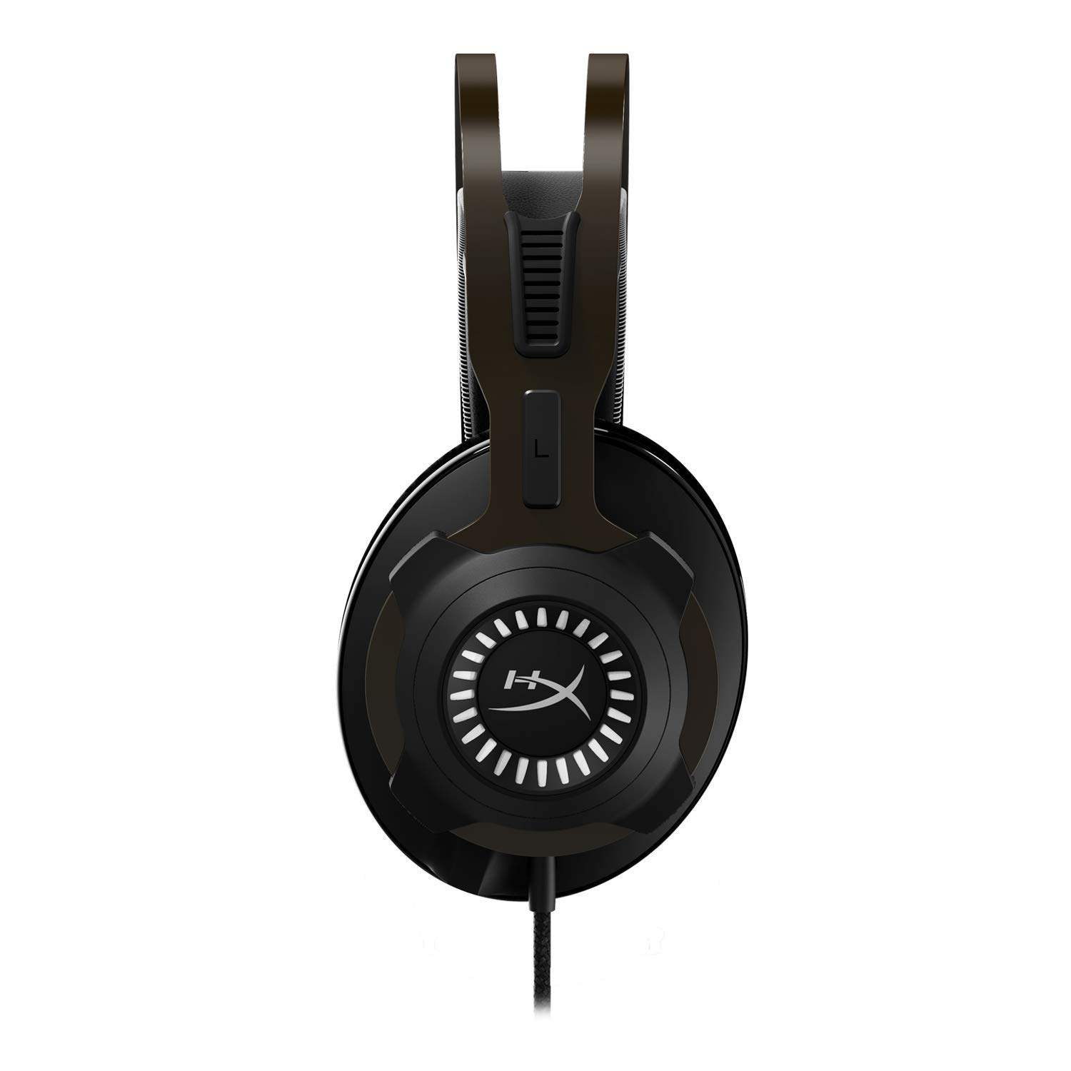 HyperX Cloud Revolver Gaming Headset - 7.1 Surround Sound, Memory Foam Ear Cushions, Durable Steel Frame, Detachable Noise-Cancelling Mic - Perfect for PC, PS4, Xbox Gaming & Online Meetings (Renewed)