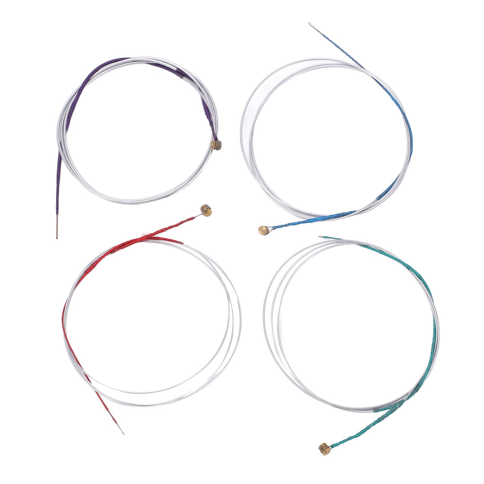 Premium 4/4 Viola Strings Set - 4 Pcs Metal Replacement Strings for Viola | Professional Grade Instrument Accessories for Performances, Practice & Studio Recording