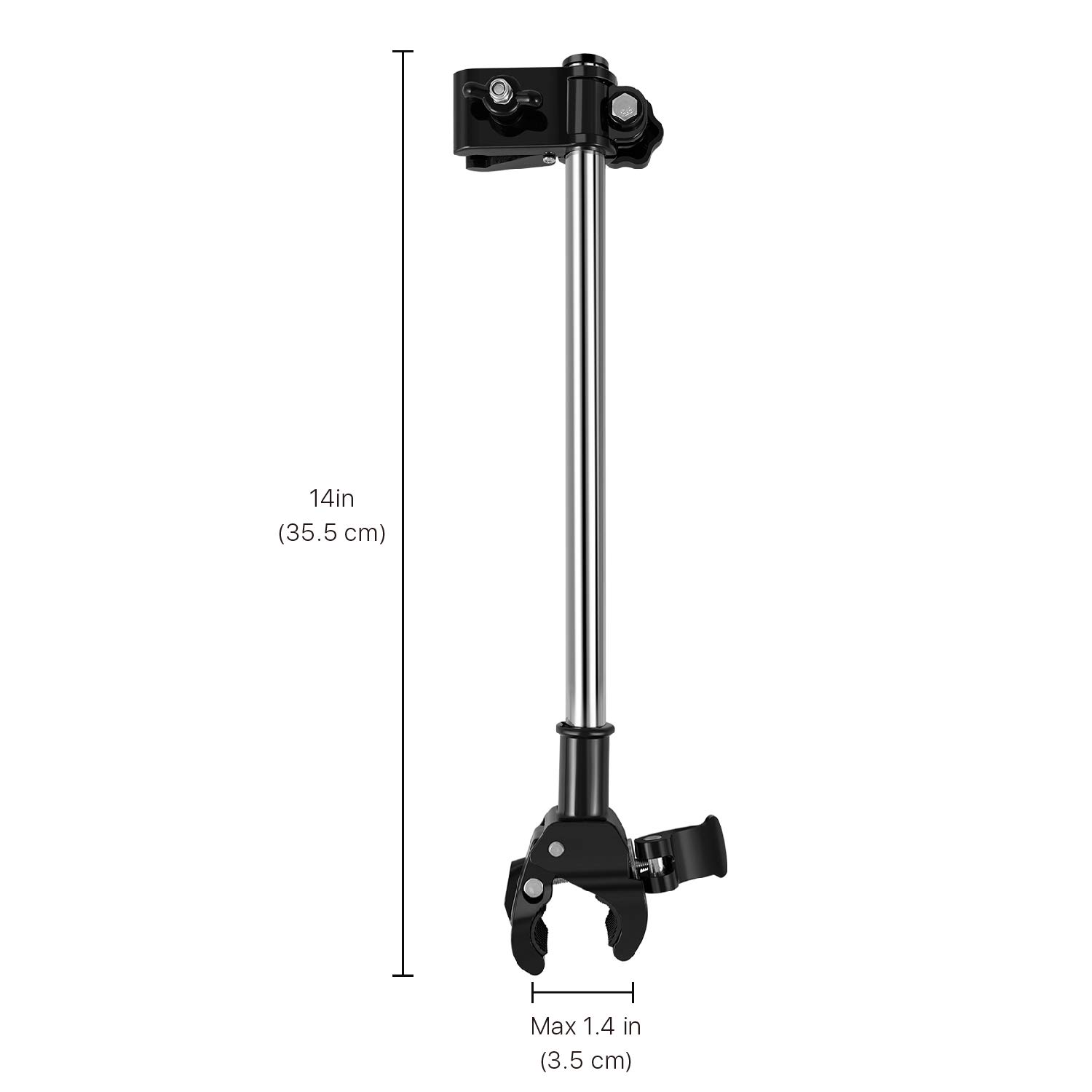 Universal Bike Umbrella Holder - Adjustable & Durable for Bicycle, Wheelchair & Stroller - Outdoor Use