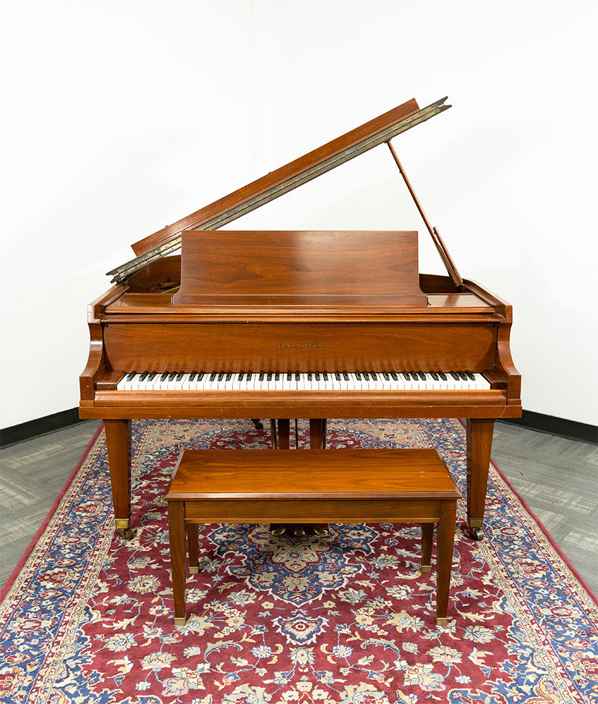 Baldwin 5'2 Model M Grand Piano - Satin Brown Finish | Used Premium Upright Piano with Serial Number 176599 | Perfect for Home, Studio & Concert Performances