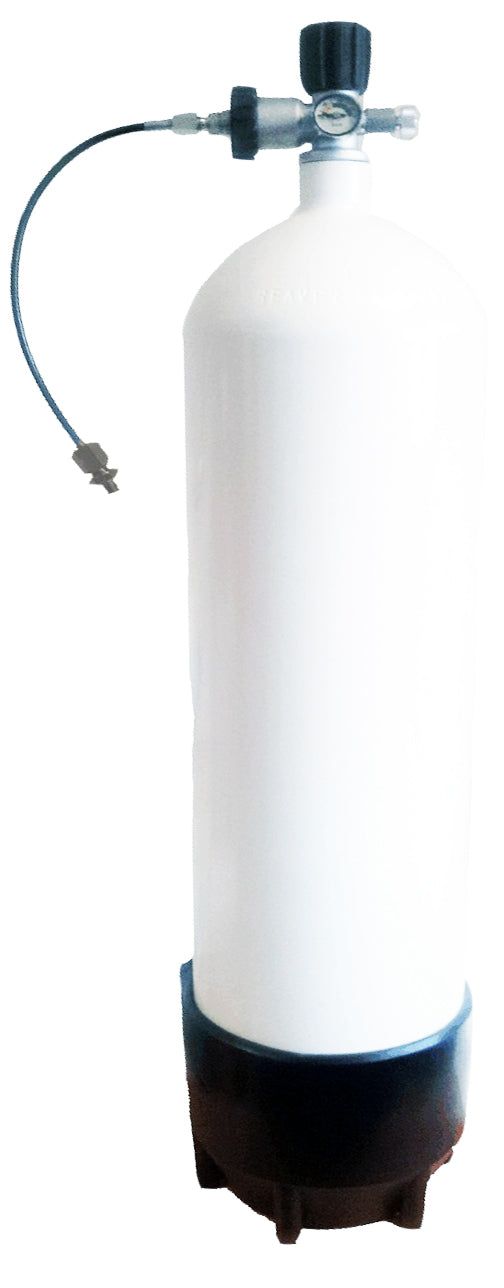 Beaver 12 Liter 300 Bar High Pressure Airgun Cylinder Package - Perfect for PCP Air Rifles, Paintball & Scuba Diving Refills