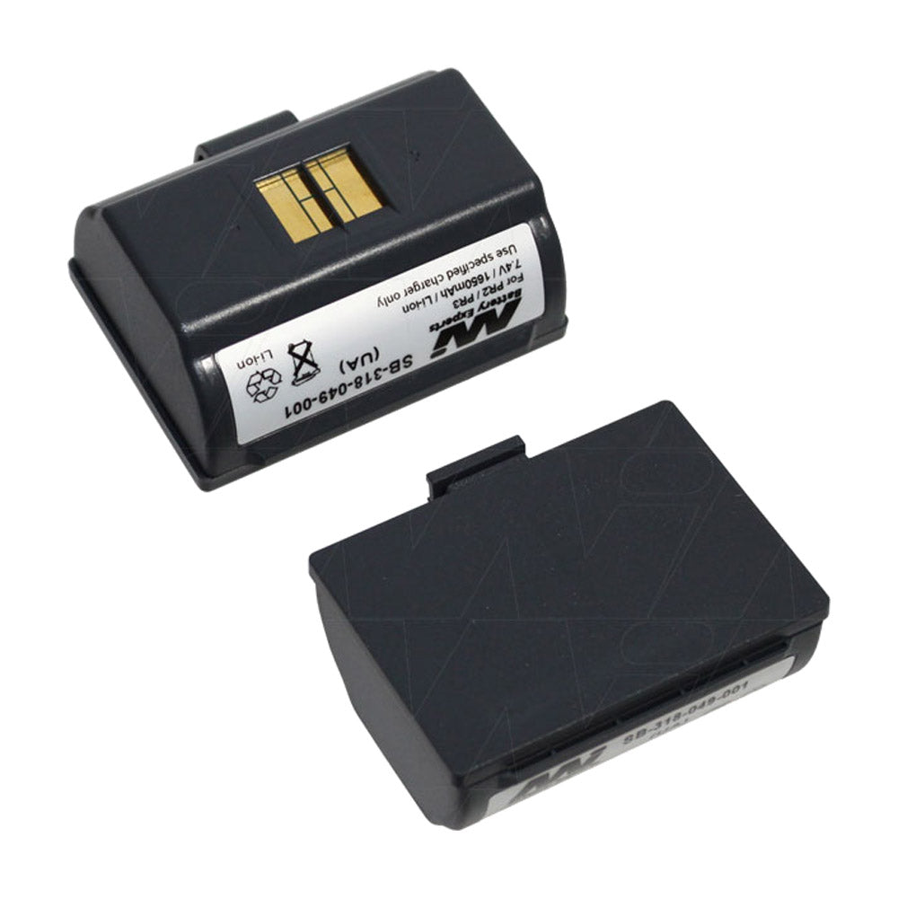 7.4V 1650mAh Rechargeable Li-Ion Battery for Barcode Scanners - Long Lasting Power Supply for Retail, Warehouse & Inventory Management