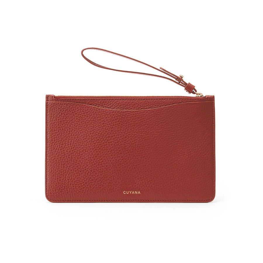 Slim Wristlet Wallet for Women - Compact RFID Blocking Clutch Purse with Card Slots & Zipper Pocket - Perfect for Travel, Shopping & Night Out