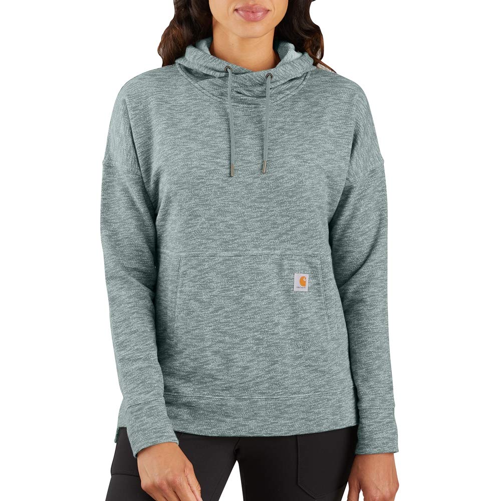 Carhartt Women's Newberry Fleece Hooded Sweatshirt - Regular & Plus Size Options - Warm Casual Pullover for Work, Outdoor Activities & Everyday Wear