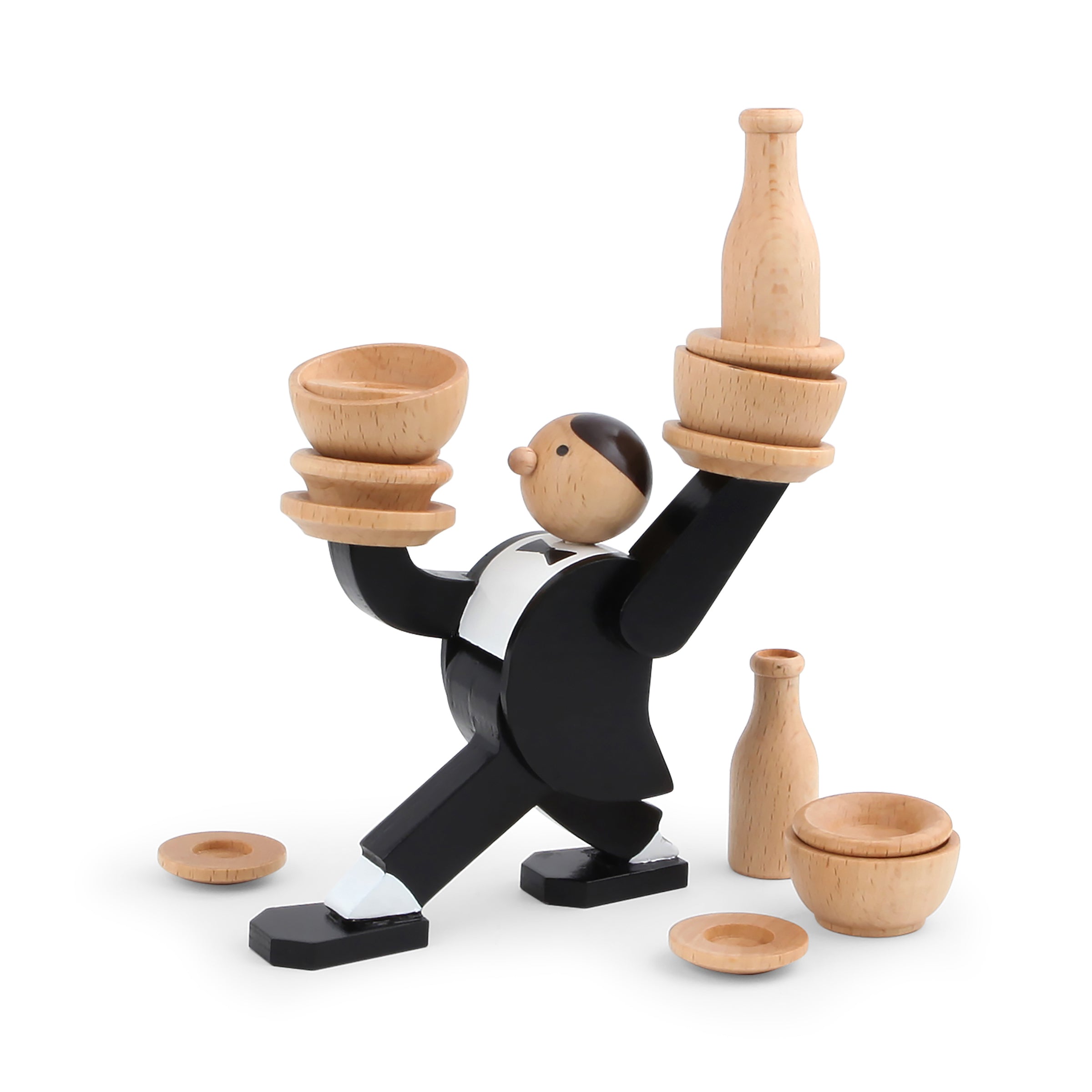 Don't Tip The Waiter - Fun Family Stacking Board Game for Kids & Adults - Perfect for Parties, Game Nights & Classroom Activities