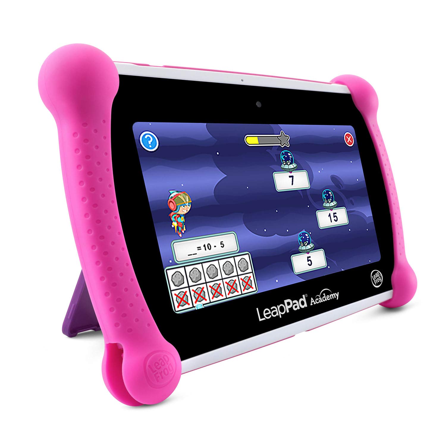 LeapFrog LeapPad Academy Kids Learning Tablet - Pink | Educational Tablet for Toddlers & Preschoolers | Perfect for Homeschooling, Travel & Early Childhood Development