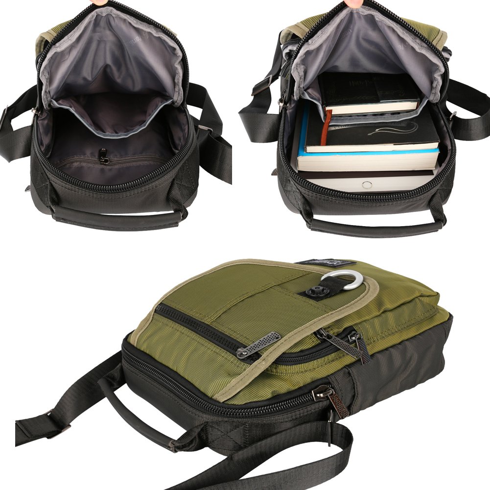 Stylish Vertical Messenger Bag - Crossbody & Shoulder Work Satchel for iPad, Tablet, Kindle | Perfect for Commuting, Travel & Business