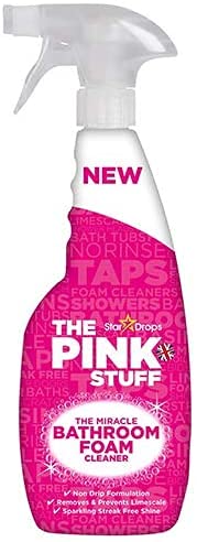 The Pink Stuff Miracle All Purpose Cleaning Paste & Foam Spray - Powerful Stain Remover for Kitchen, Bathroom, Tiles & Grout - Eco-Friendly Cleaning Solution for Home & Office Use