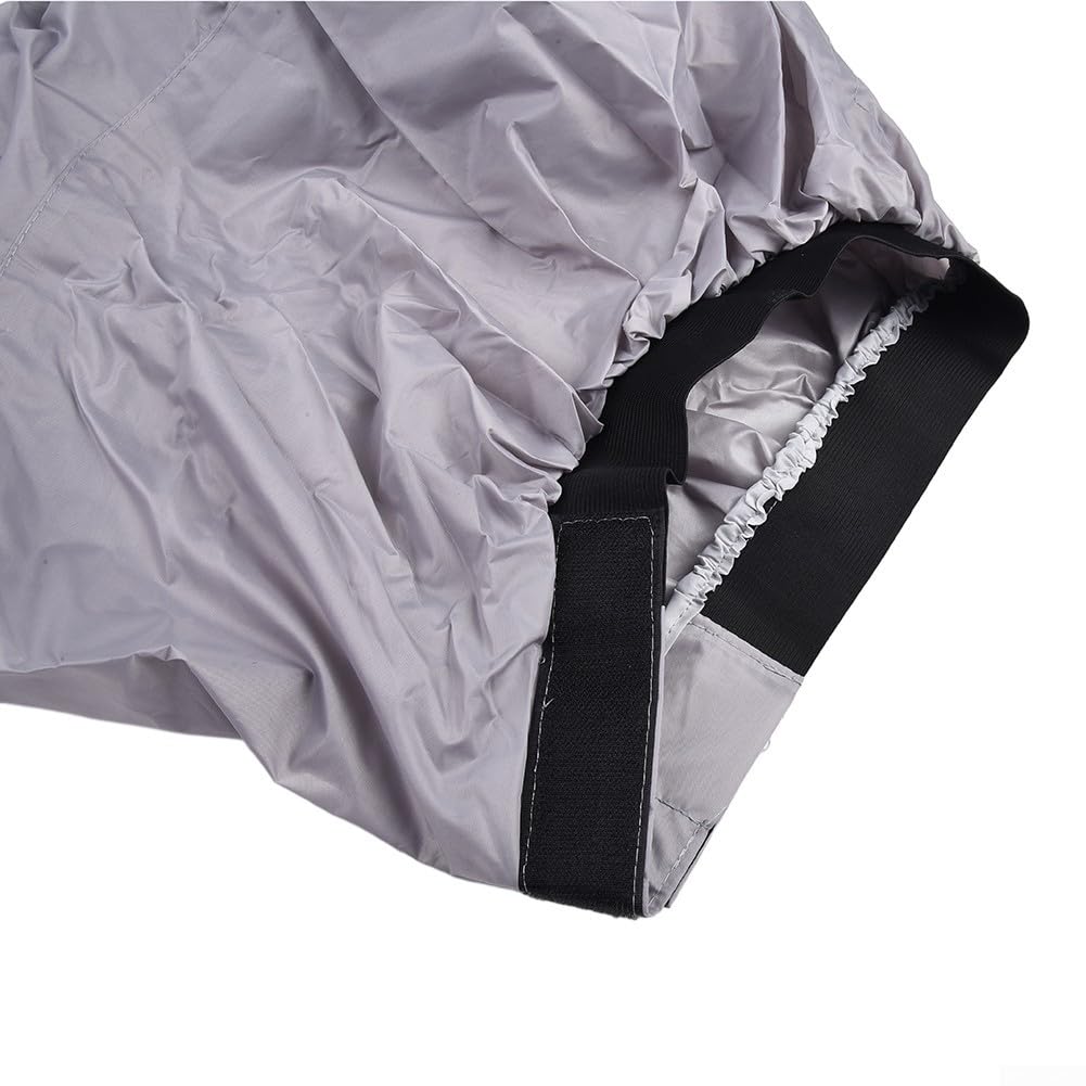 Waterproof Kayak Spray Skirt - Cockpit Cover for Canoe & Marine Boats | Splash Protection Deck Skirt | Light Gray | Perfect for Whitewater, Sea Kayaking & Fishing Adventures