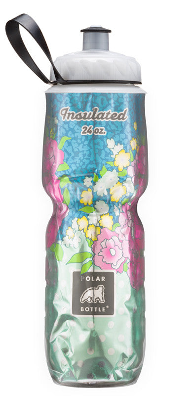 Polar Bottle Artist Series 24oz (710mL) Insulated Water Bottle - BPA Free, Leak Proof, Durable Cycling & Sports Bottle for Gym, Hiking, Running & Outdoor Activities