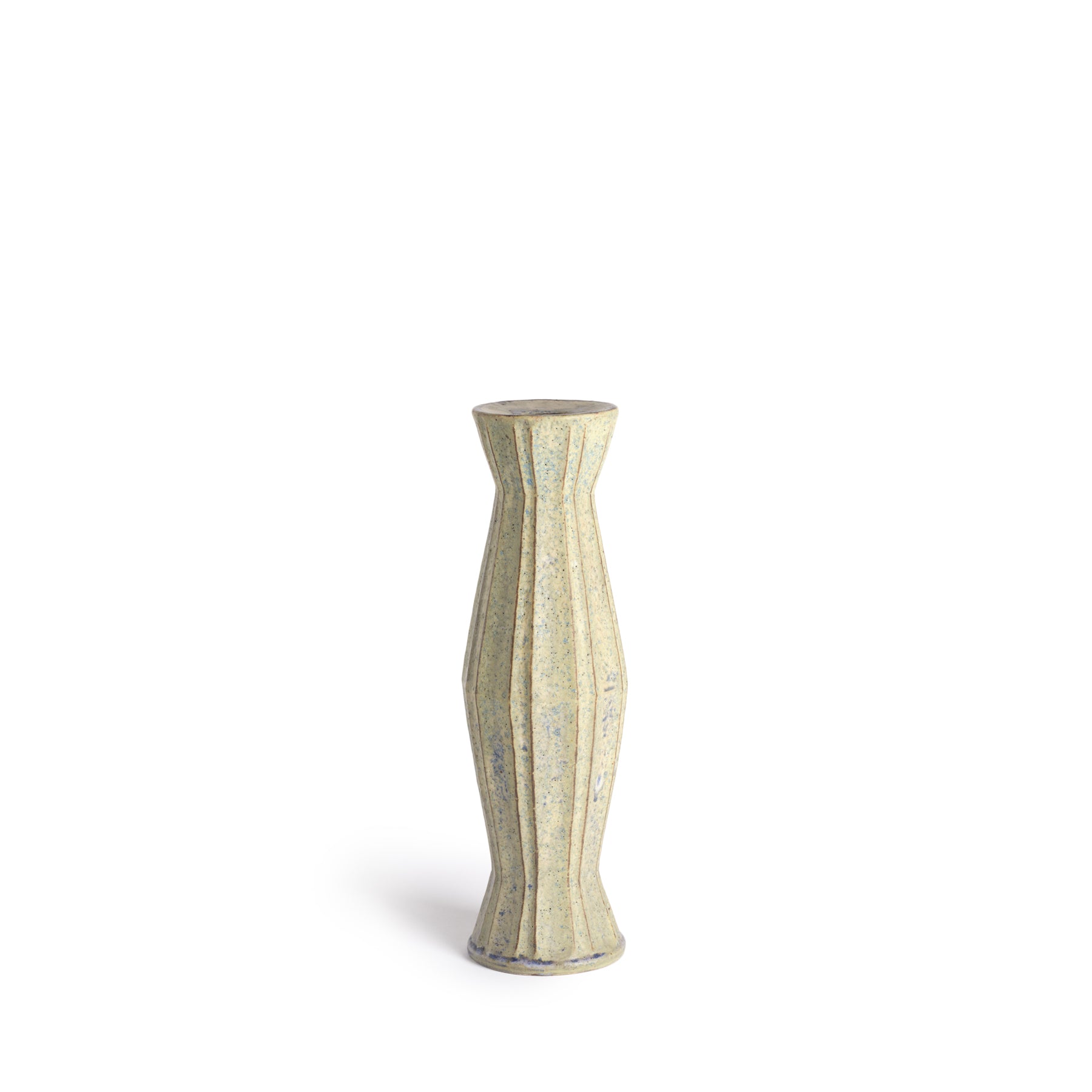 #49 Indigo Column Vessel - Handmade Ceramic Vase for Home Decor, Wedding Centerpiece & Boho Style Interior Design | Perfect for Living Room, Dining Table & Office Desk Decorations