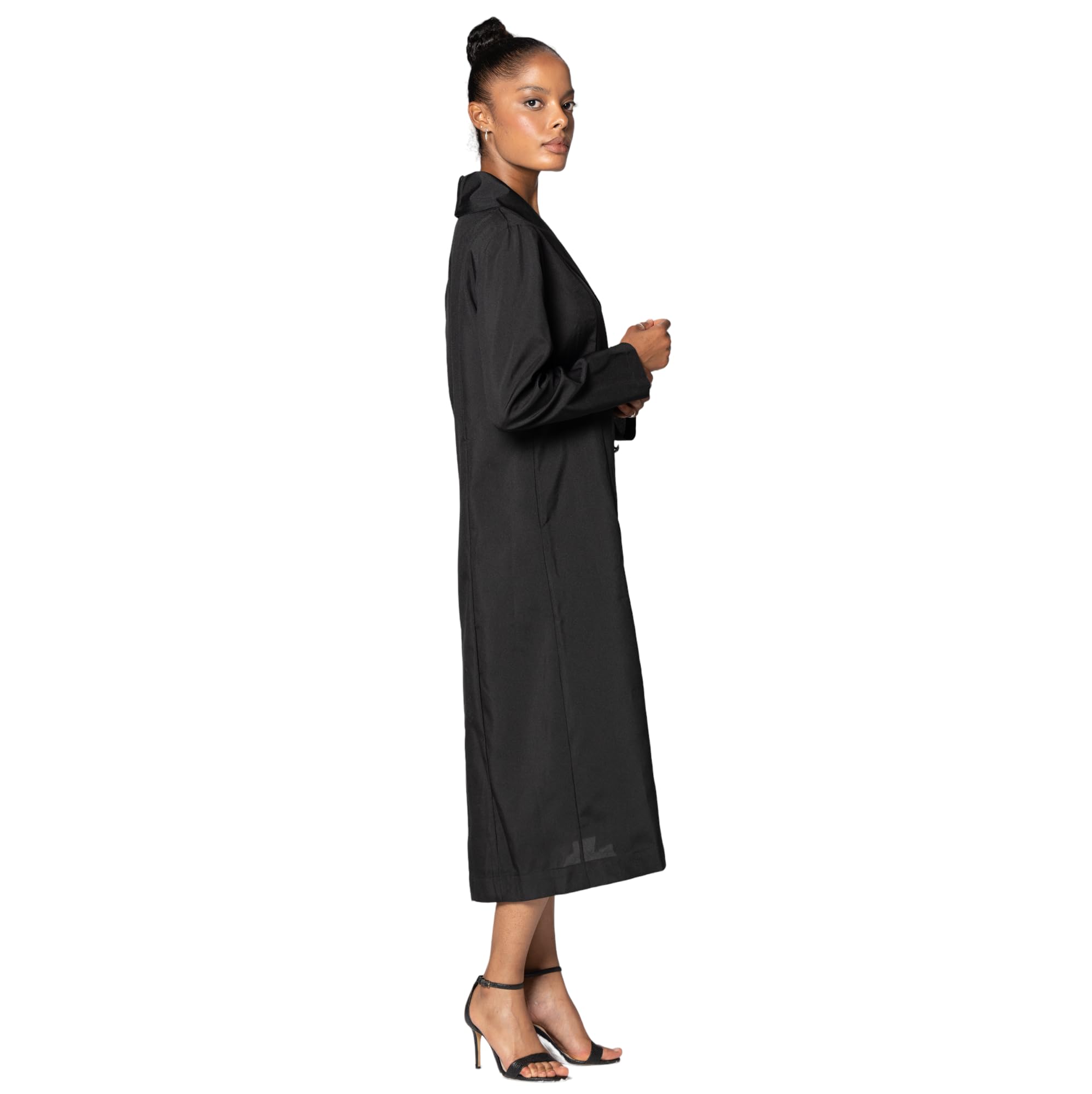 Elegant Button Front Clergy Dresses for Women - Church Choir Robe & Clergy Uniform G11674 | Perfect for Sunday Services, Weddings & Religious Ceremonies