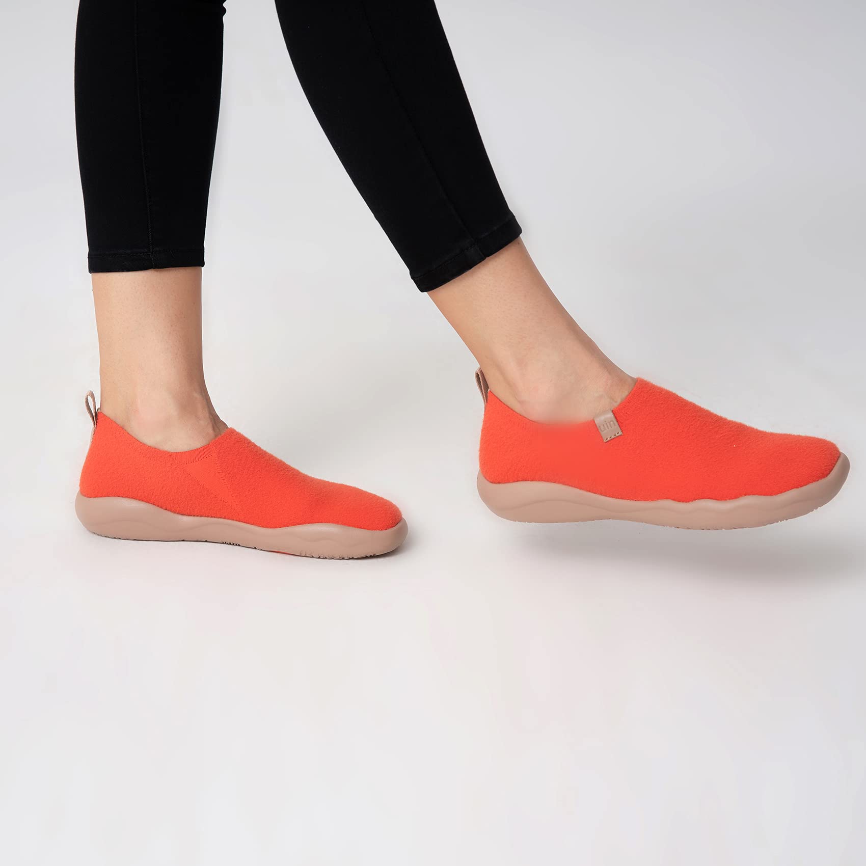 UIN Women's Slip-On Walking Shoes - Lightweight Comfort Loafers & Fashion Sneakers for Casual Wear | Perfect for Travel, Work & Everyday Use