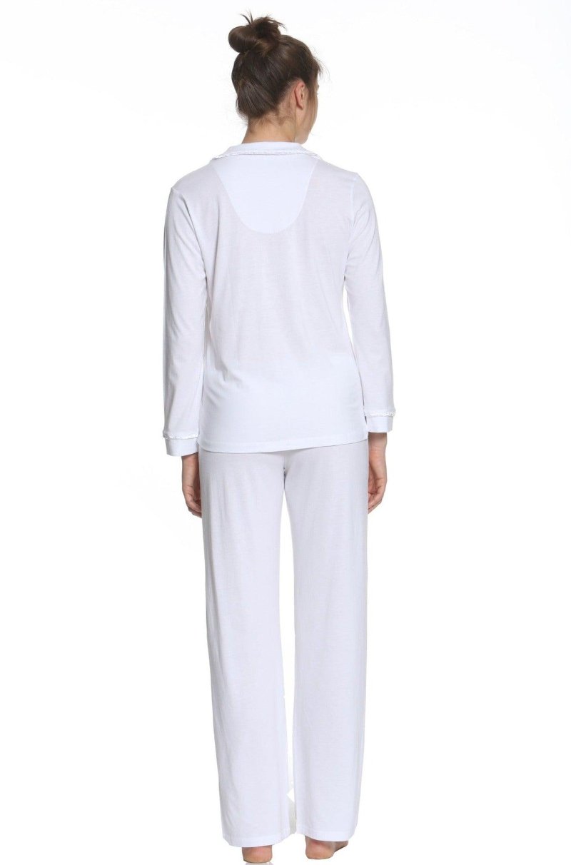 Cozy Women's Long Sleeve Pajama Set - Soft Cotton Sleepwear for Winter Nights - Perfect for Lounging, Sleepovers & Relaxing at Home