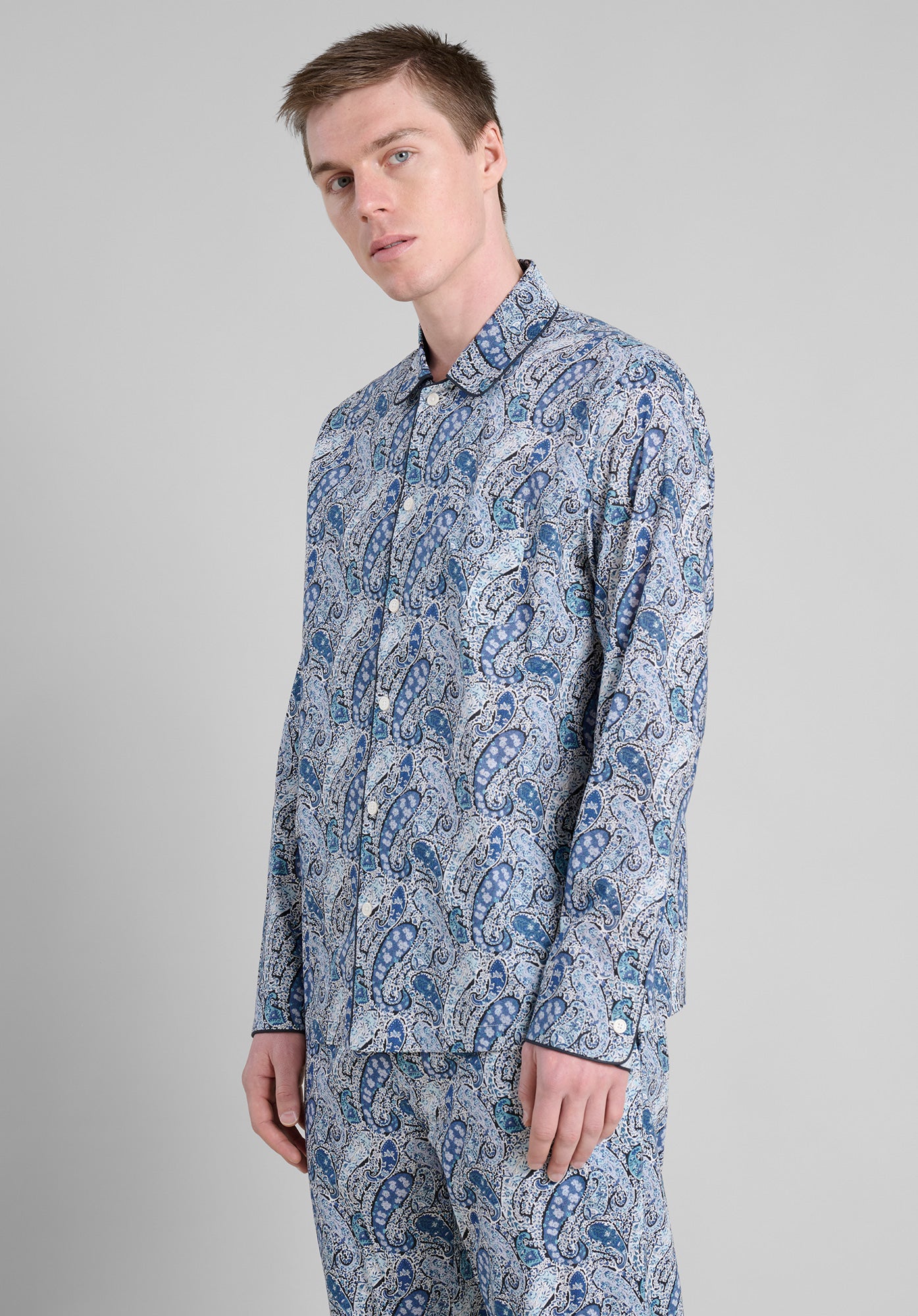 Henry Blue Liberty Bourton Pajama Set - Soft & Comfortable Sleepwear for Women, Men & Kids - Perfect for Lounging, Bedtime & Relaxation at Home