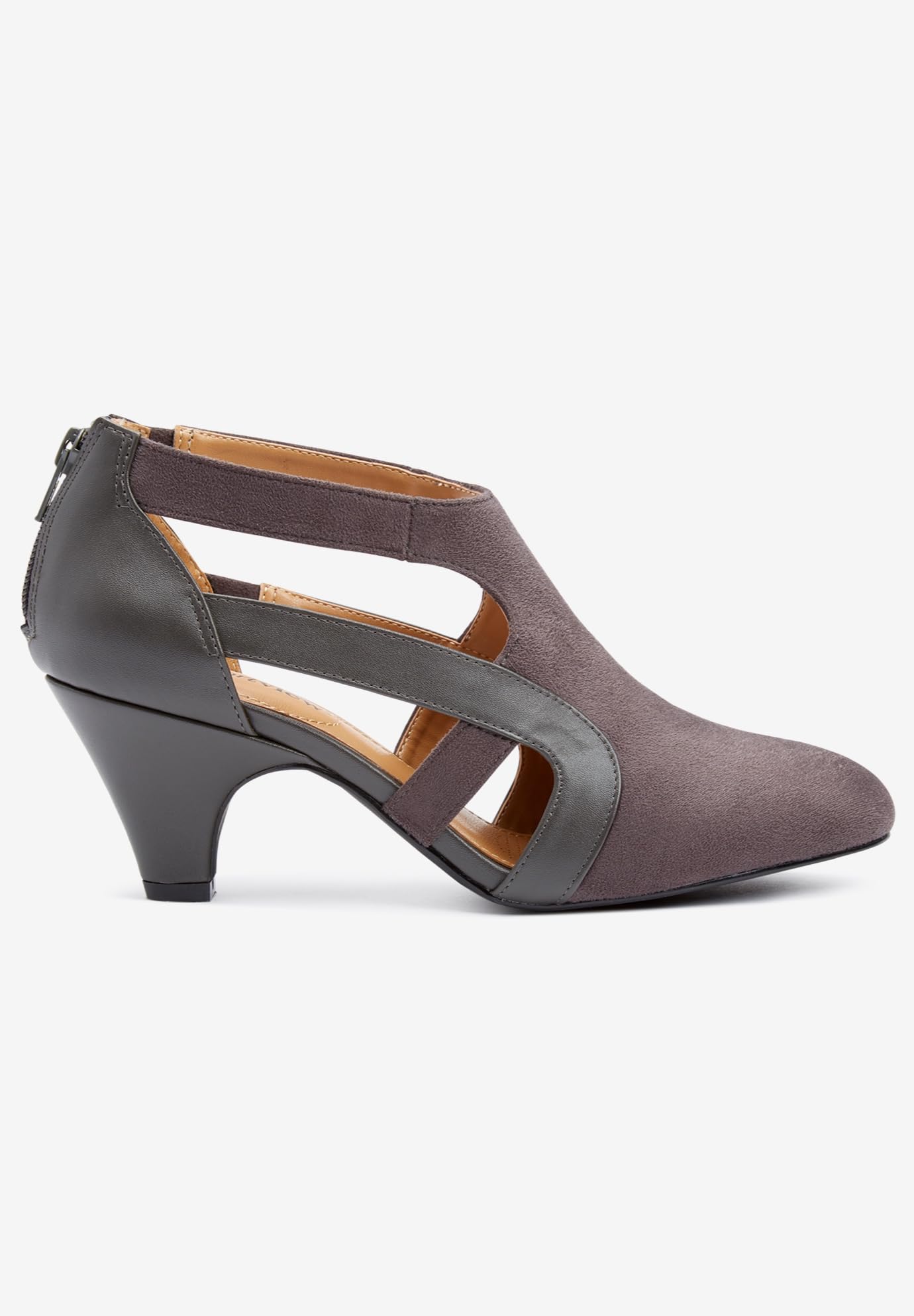 Comfortview Women's Wide Width The Sage Pump - Comfortable Heels for Work, Office & Dressy Occasions | Slip-Resistant & Supportive Shoes for All-Day Wear