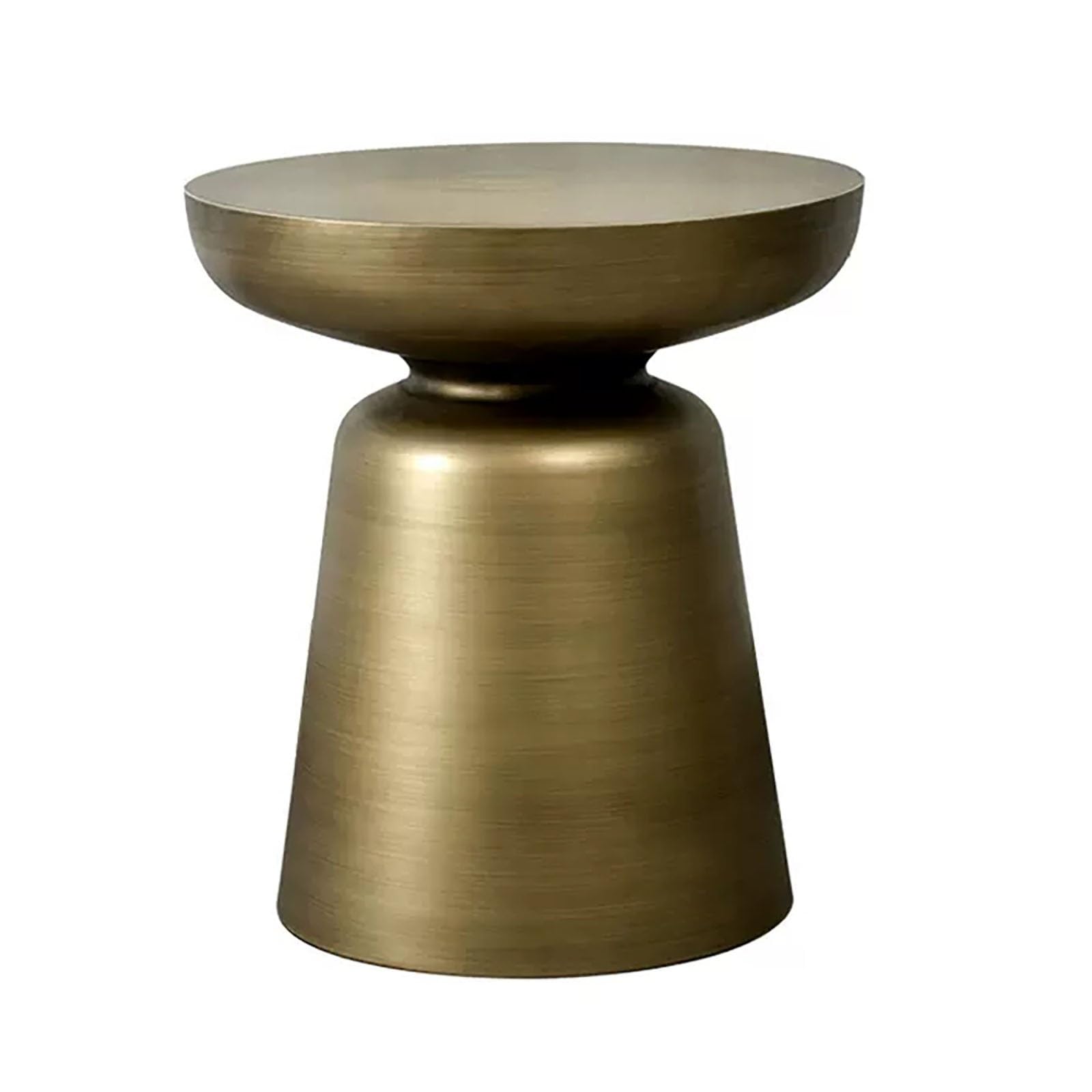 Modern Round Metal Coffee Table - Small Side Table for Living Room, Sofa, Bedside - Compact Leisure Table & Shelf for Apartments | Perfect for Small Spaces, Reading Nooks & Coffee Breaks (Color: D)