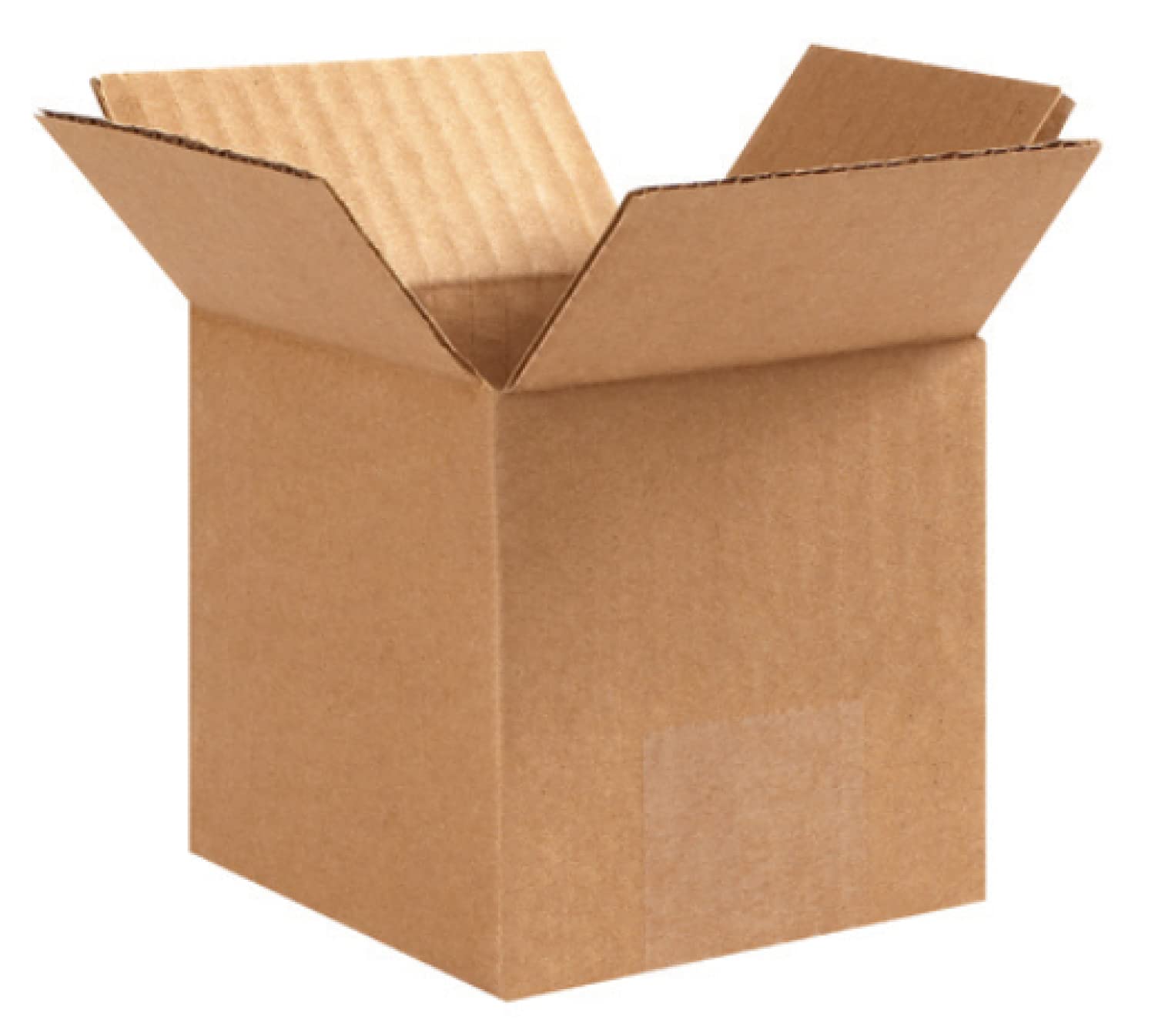 200 Pack 4x4x4 Corrugated Cardboard Boxes - Heavy Duty Shipping Boxes for Mailing, Moving & Storage | Secure Seal Packaging for Ecommerce, Home & Office Use