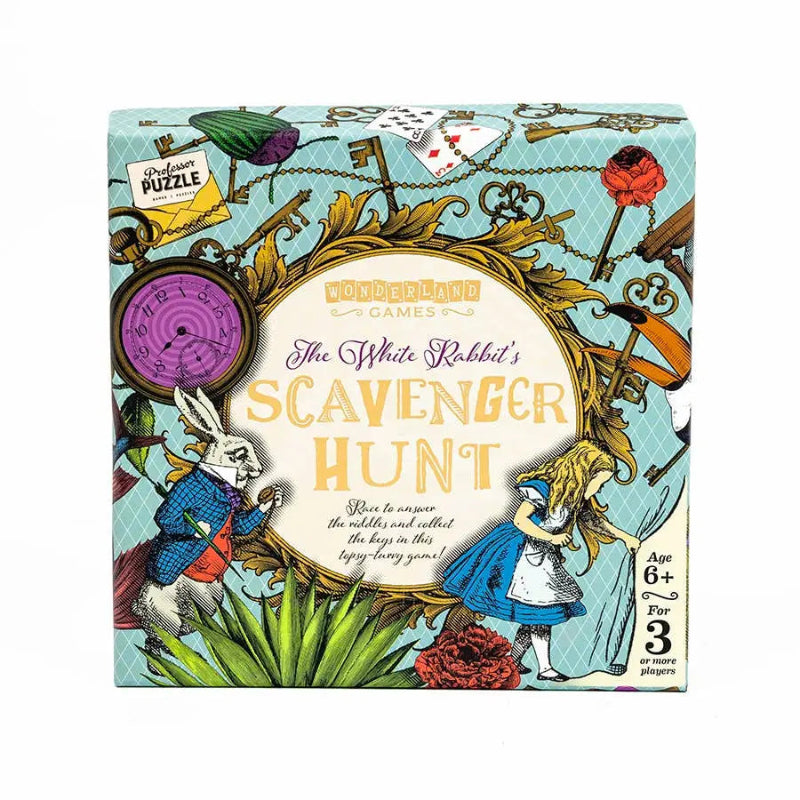 The White Rabbit's Scavenger Hunt - Fun Adventure Game for Kids & Families - Perfect for Birthday Parties, Classroom Activities & Team Building Events