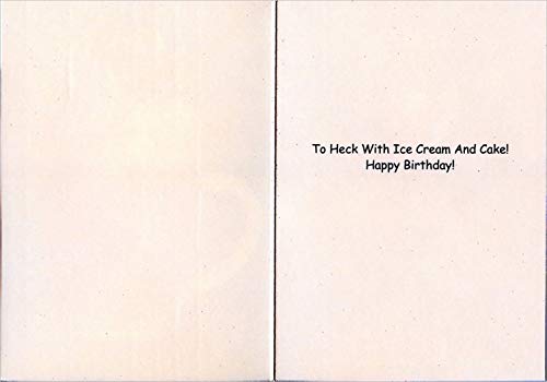 Funny Beer Mug Birthday Card with Candles on Sparkling Blue Glitter Background - Perfect for Friends & Beer Lovers' Celebrations