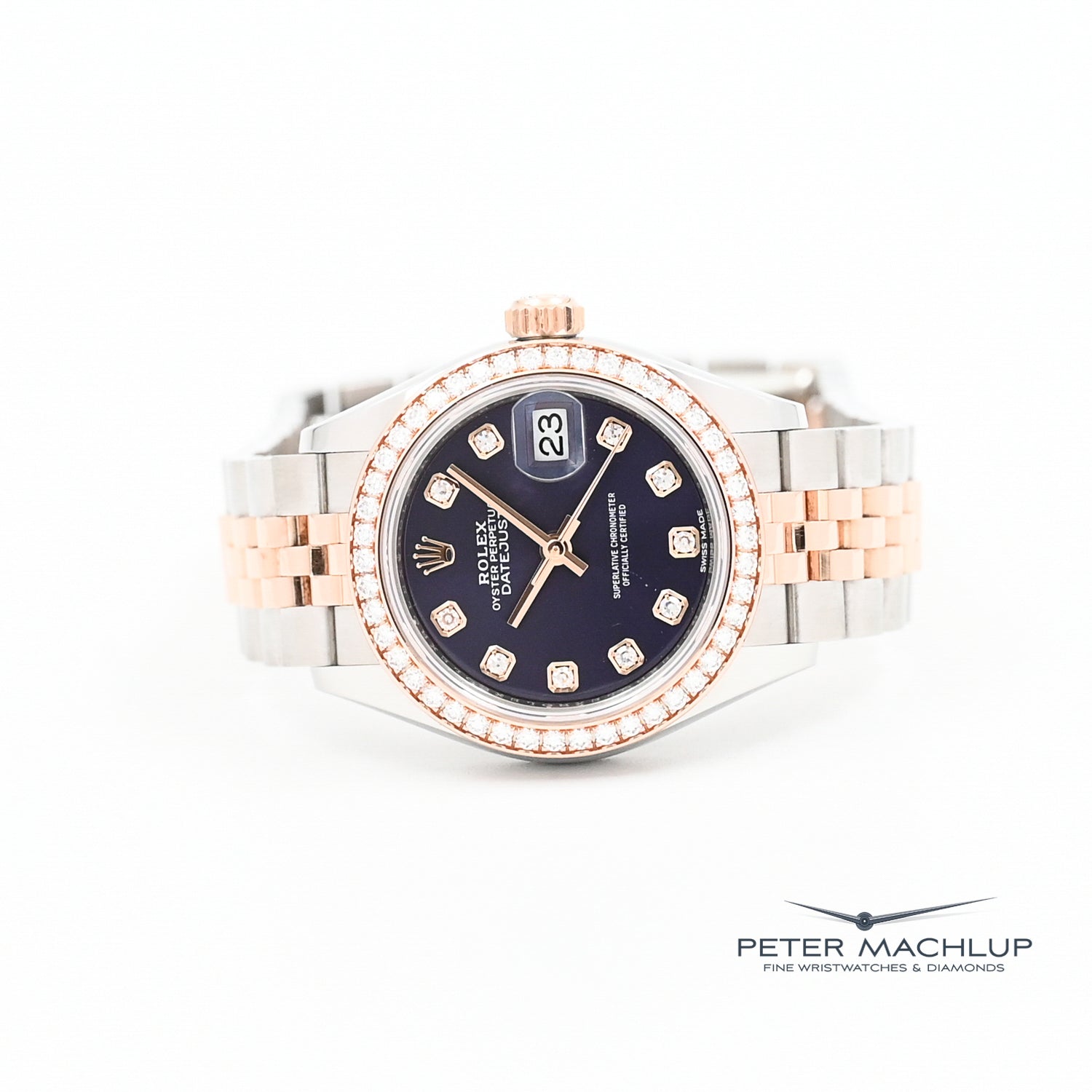Rolex Datejust 28mm Women's Watch - Stainless Steel & Gold, Silver Dial (2017 Model) | Luxury Dress Watch for Business, Parties & Special Occasions