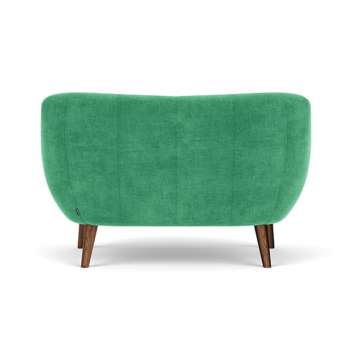 Herman Fabric 2 Seater Sofa - Modern Living Room Couch for Small Spaces, Apartment & Home Decor - Comfortable Loveseat with Soft Upholstery for Relaxing, Entertaining & Cozy Lounging
