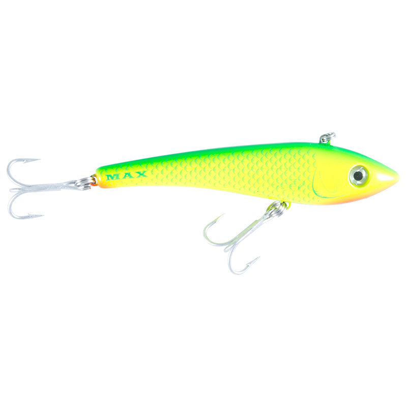 Halco Max Bibless Minnow Fishing Lures - Saltwater & Freshwater Bass Trout Lures for Casting Trolling and Jigging