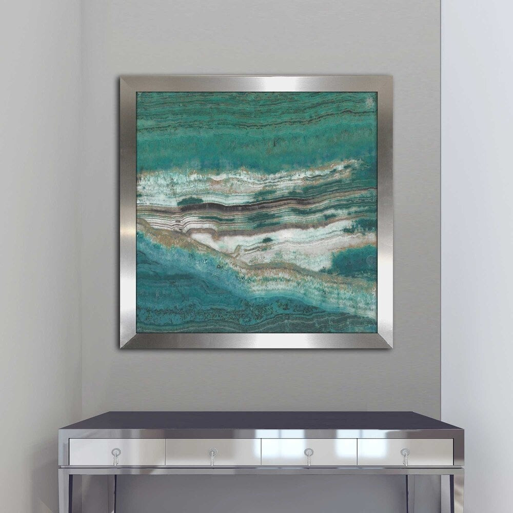 Azure II by Susan Jill - Green Acrylic Wall Art Print - Perfect for Living Room, Bedroom & Office Decor