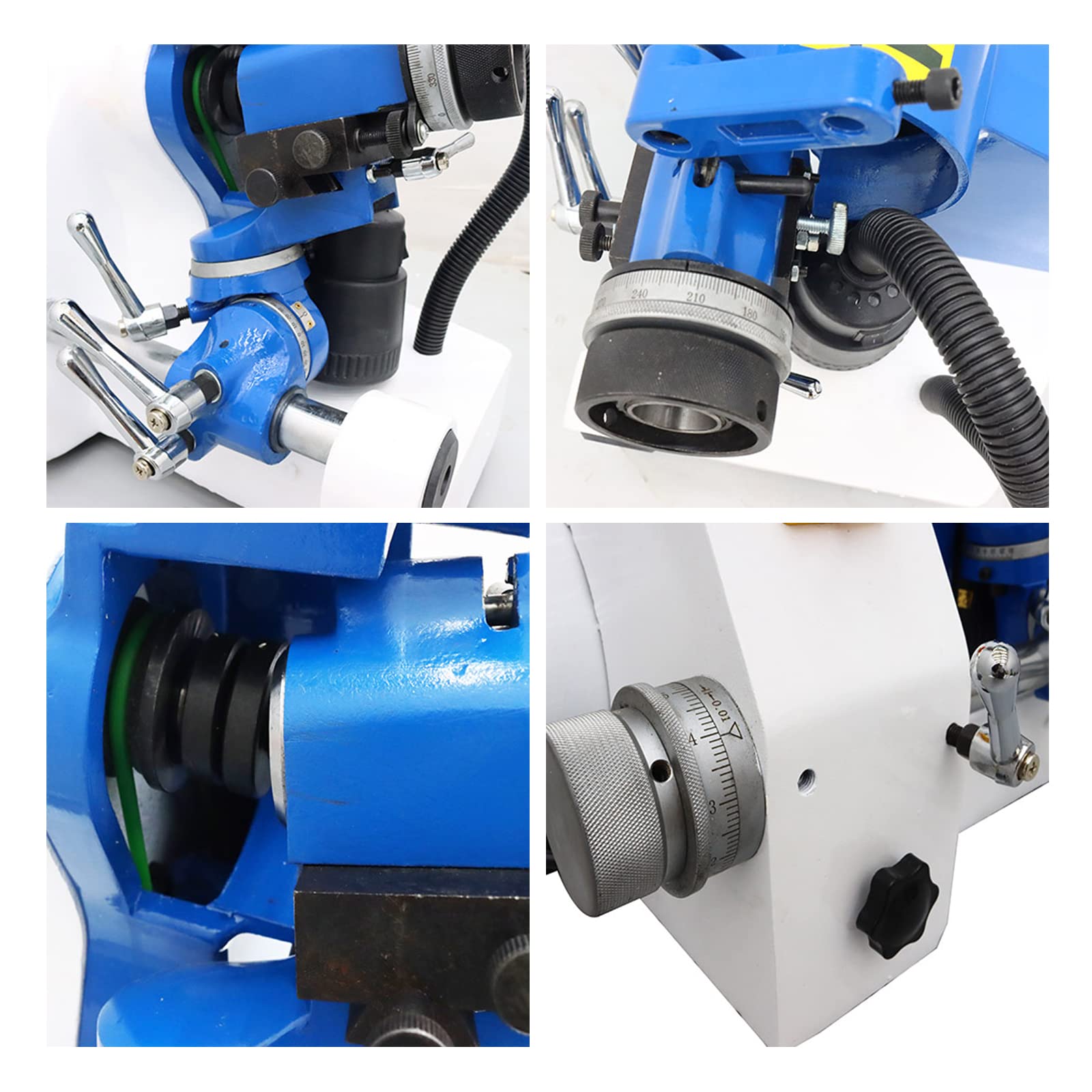 U3 Universal Cutter Grinder Sharpener - Professional Drill Bit & Lathe Bit Sharpening Tool with R8 Collet for End Mills & Milling Machines (220V) - Perfect for Metalworking, Woodworking & DIY Projects