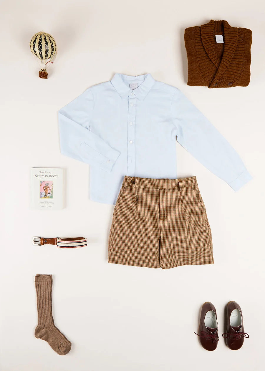Chester Puppytooth Shorts for Men - Comfortable & Stylish Casual Wear - Perfect for Summer, Travel & Outdoor Activities