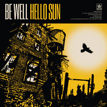 Be Well Hello Sun Splatter Vinyl LP Record - Limited Edition Color Vinyl for Music Collectors & Audiophiles - Perfect for Home Listening, Gifts & Vinyl Collections