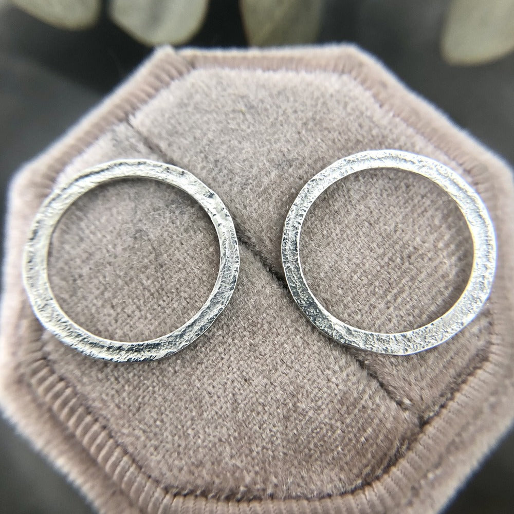 Full Moon Stud Earrings - Hypoallergenic Stainless Steel Earrings for Women - Perfect for Everyday Wear, Parties & Gifts