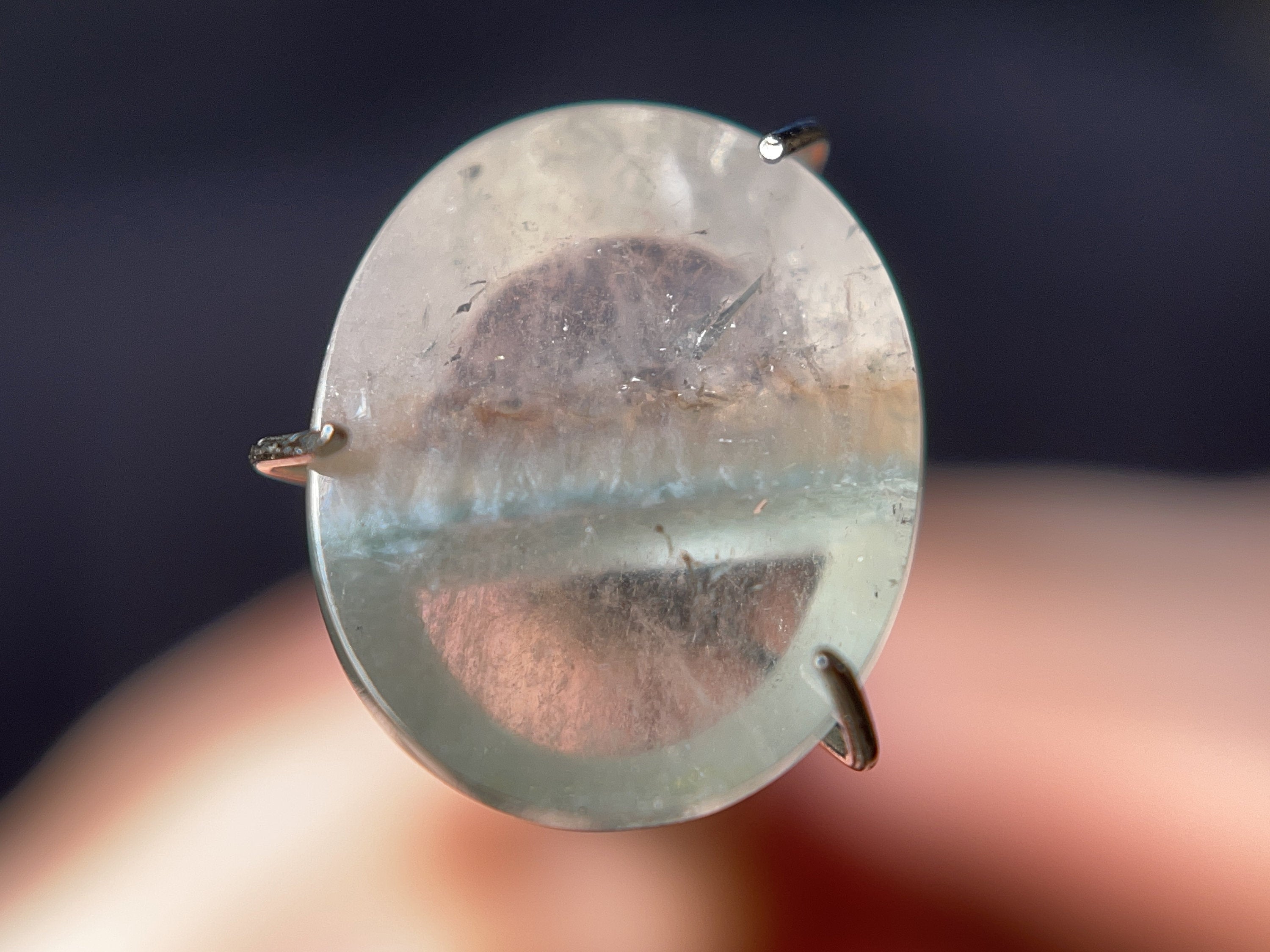 GILALITE Cabochons | Medusa Paraiba Quartz Striped Oval Gemstones for Jewelry Making (43817) | Perfect for Necklaces, Earrings & DIY Craft Projects