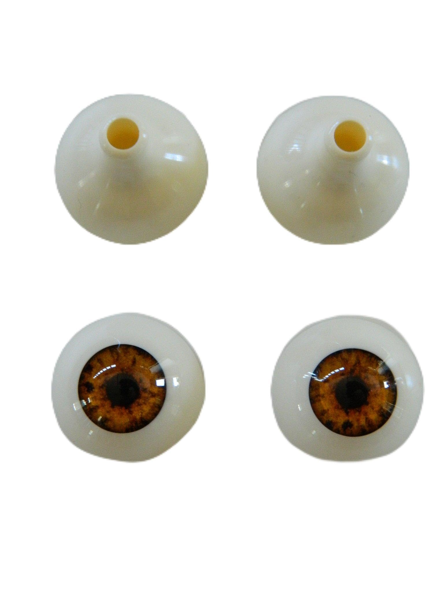 Realistic Zombie Acrylic Eyes 26mm - Halloween Props & Doll Making