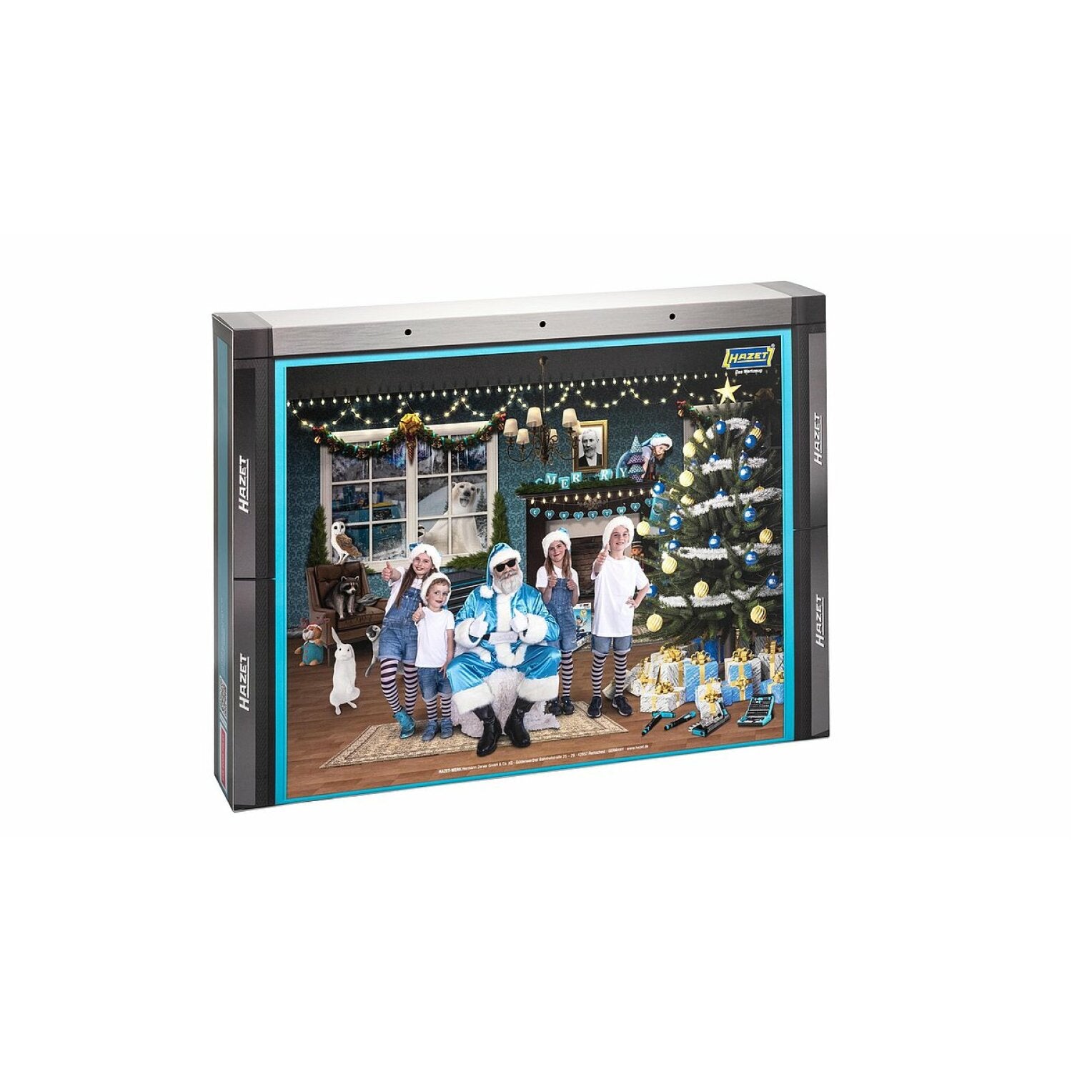 Hazet Advent Calendar 2024 - 24 Days Christmas Countdown Calendar with Premium Gifts | Perfect for Holiday Decorations, Family Traditions & Christmas Gift Giving