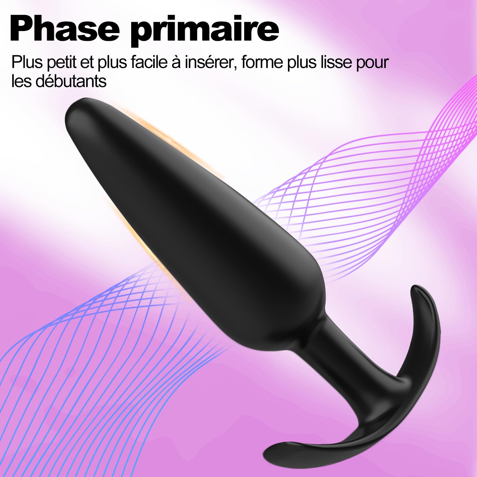 Premium 4PCS Silicone Anal Plug Set for Couples - Beginner Friendly Anal Sex Toys for Men & Women - Stretching Training Kit for Enhanced Pleasure - Perfect for Couples Play & Solo Exploration