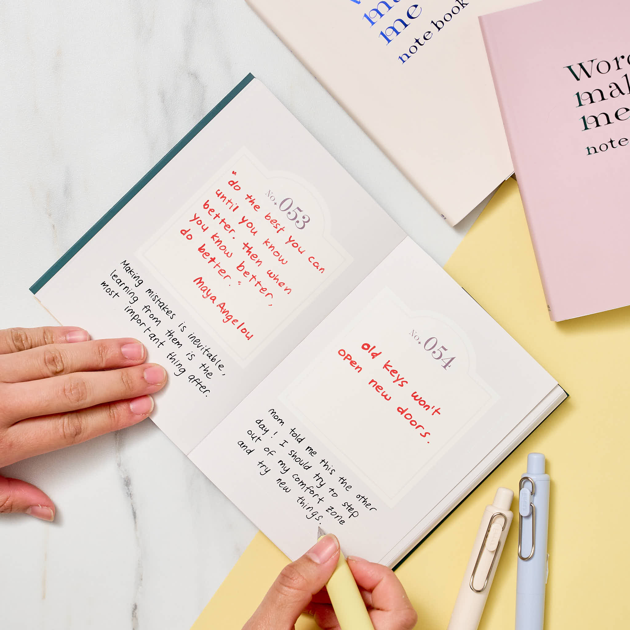 Words Make Me Notebook - Premium Japanese Iroha Design for Journaling, Note Taking & Creative Writing - Perfect for Students, Writers & Office Use