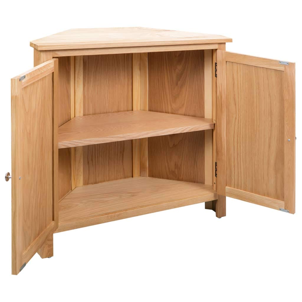 Estink Corner Storage Cabinet - Decorative MDF Wall Cabinet for Living Room, Bedroom & Bathroom Organization - Perfect for Small Space Storage Solutions