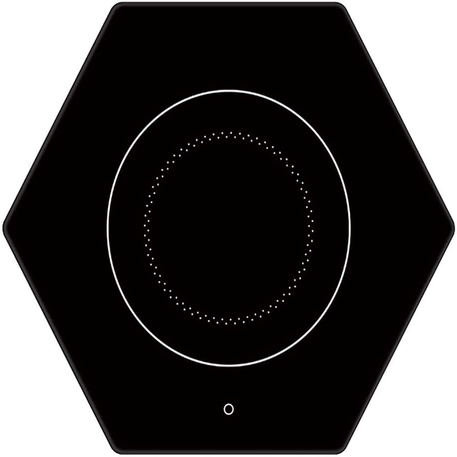Electric Warming Tray - Adjustable Temperature Food Warmer Plate (26x23cm) | Spliceable Hot Plate for Buffets, Parties & Home Dinners | Keep Food Warm for Holiday Gatherings, Catering Events & Family Meals | Black