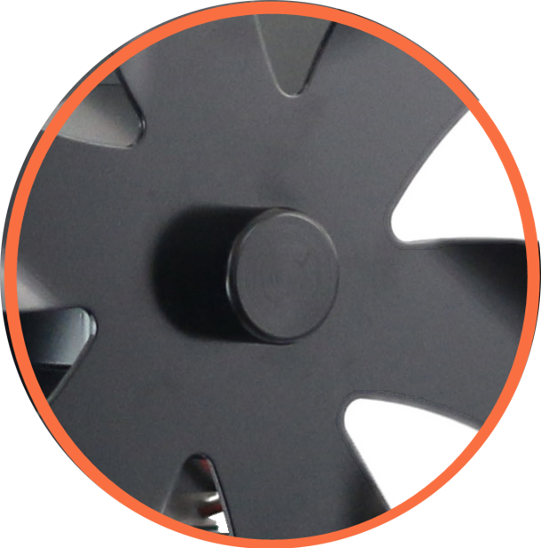 Eco-Friendly 6-Blade Heat Powered Wood Stove Fan VDSF686S - Silent & Efficient for Home, Cabin, RV, and Outdoor Heating
