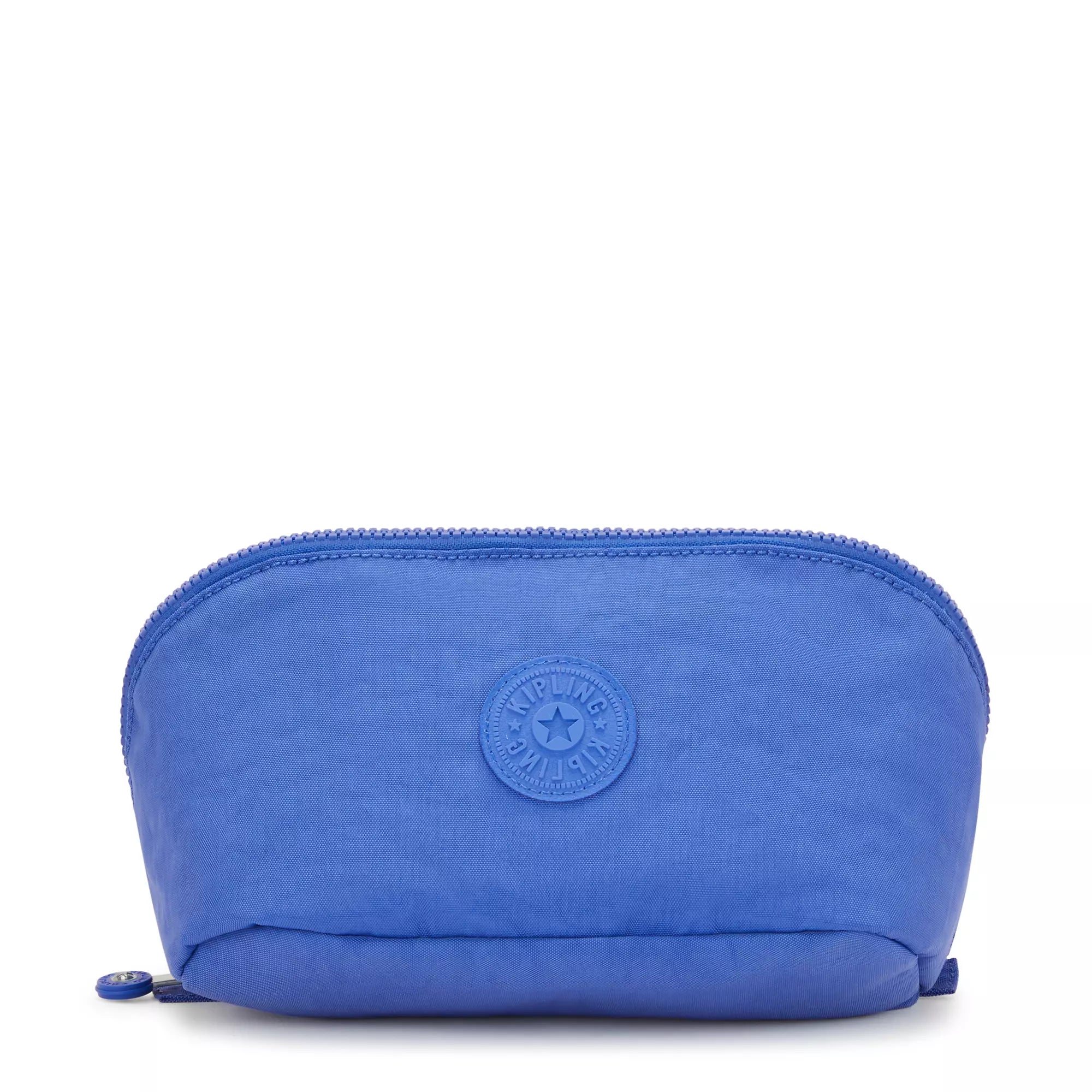 Kipling Mirko Medium Toiletry Bag - Water-Resistant Travel Cosmetic Organizer (Havana Blue) | Perfect for Vacation, Gym & Weekend Getaways