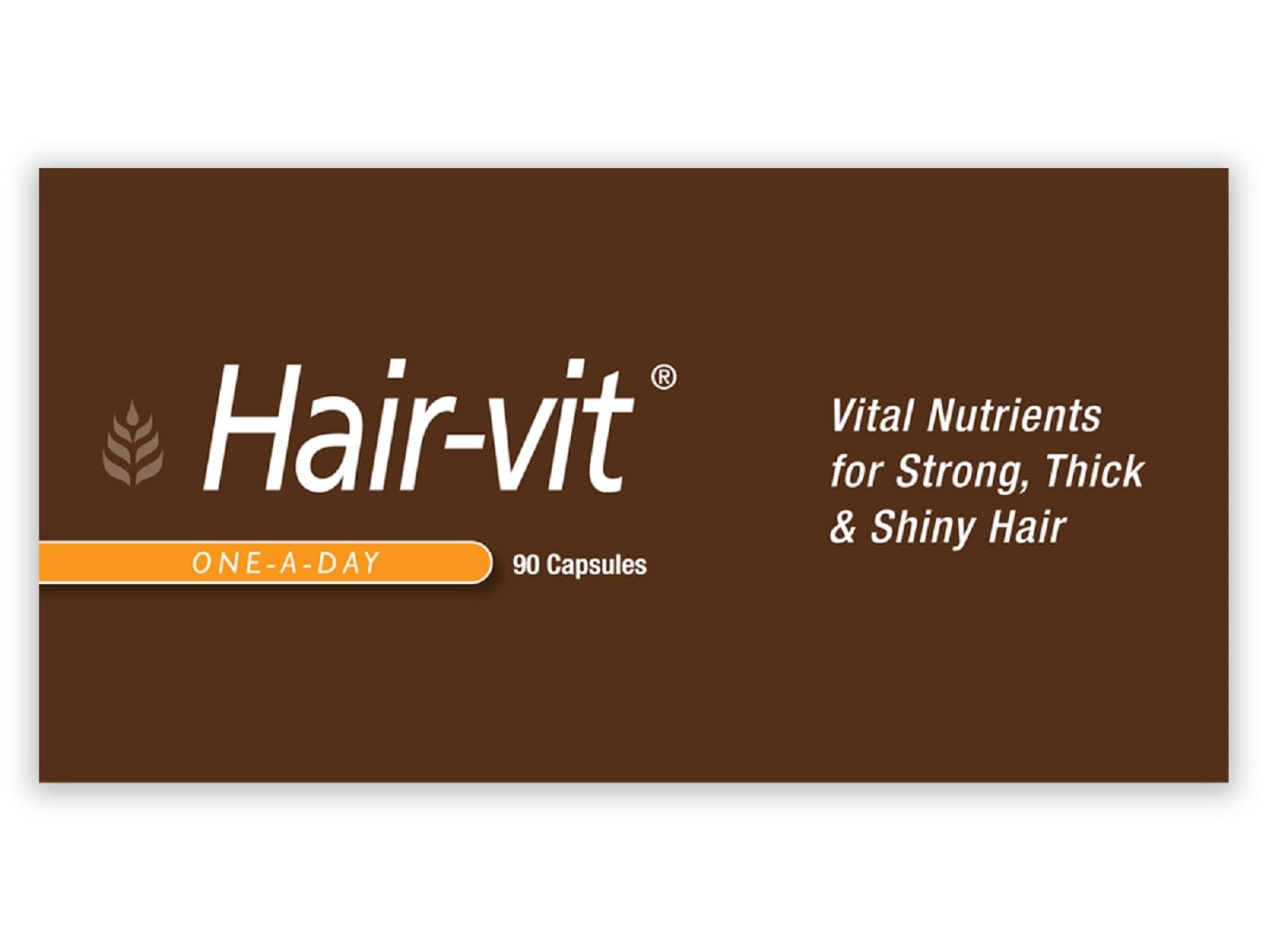 Hair VIT 90 Capsules - Daily Hair Growth Supplement with B-Vitamins & Amino Acids for Strong, Thick & Shiny Hair - Supports Healthy Hair Growth for Men & Women - Perfect for Daily Hair Care Routine