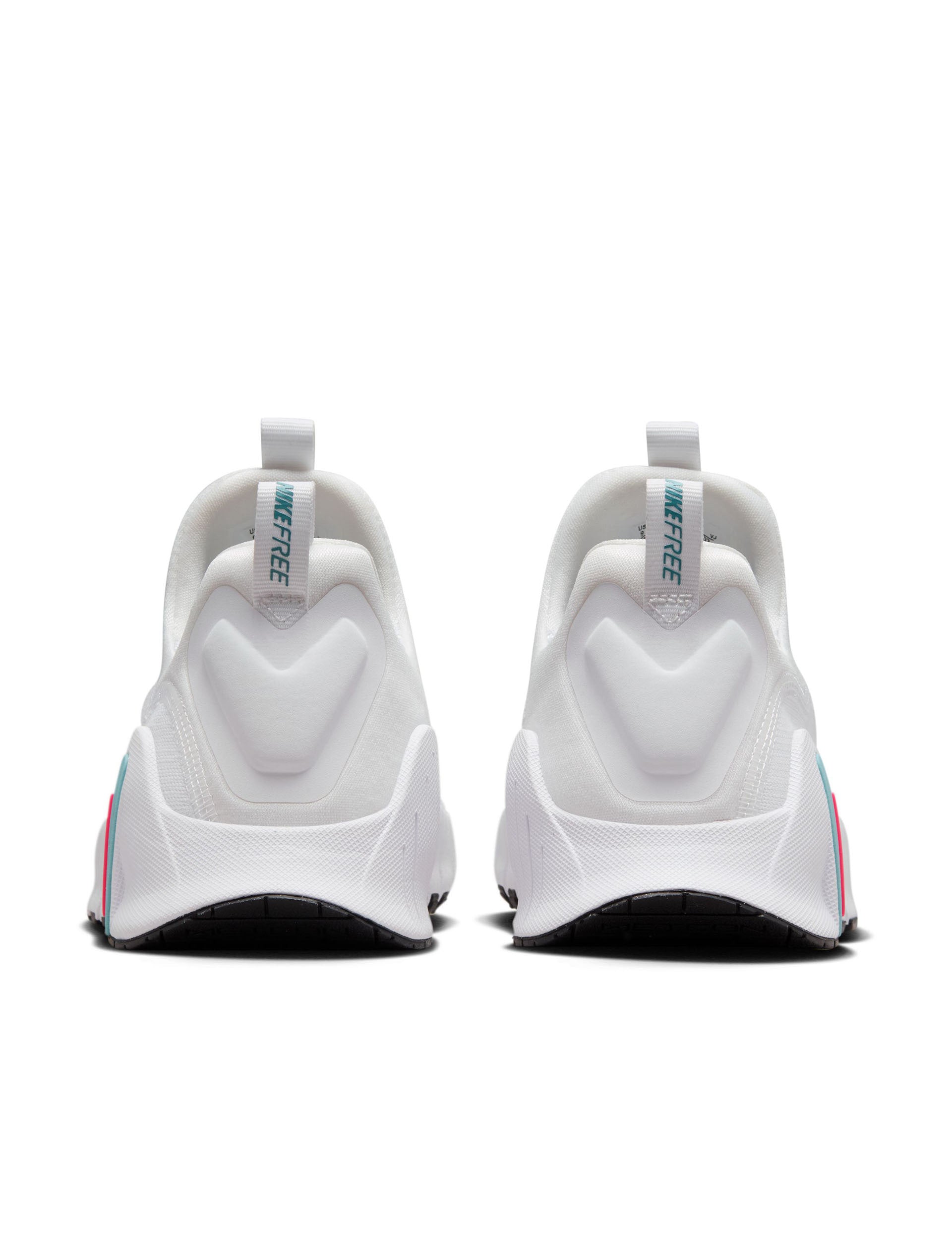Nike Free Metcon 6 Training Shoes - White/Denim Turquoise/Black/Hot Punch - Perfect for CrossFit, Gym Workouts & Weightlifting