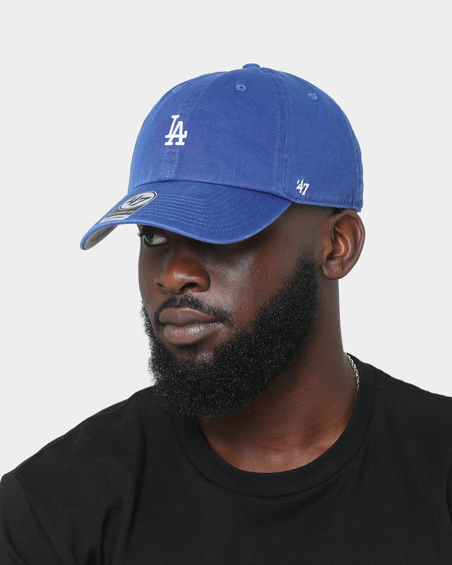 47 Brand Los Angeles Dodgers Clean Up Strapback Royal Adjustable Baseball Cap - Perfect for Baseball Games, Sports Events & Casual Wear