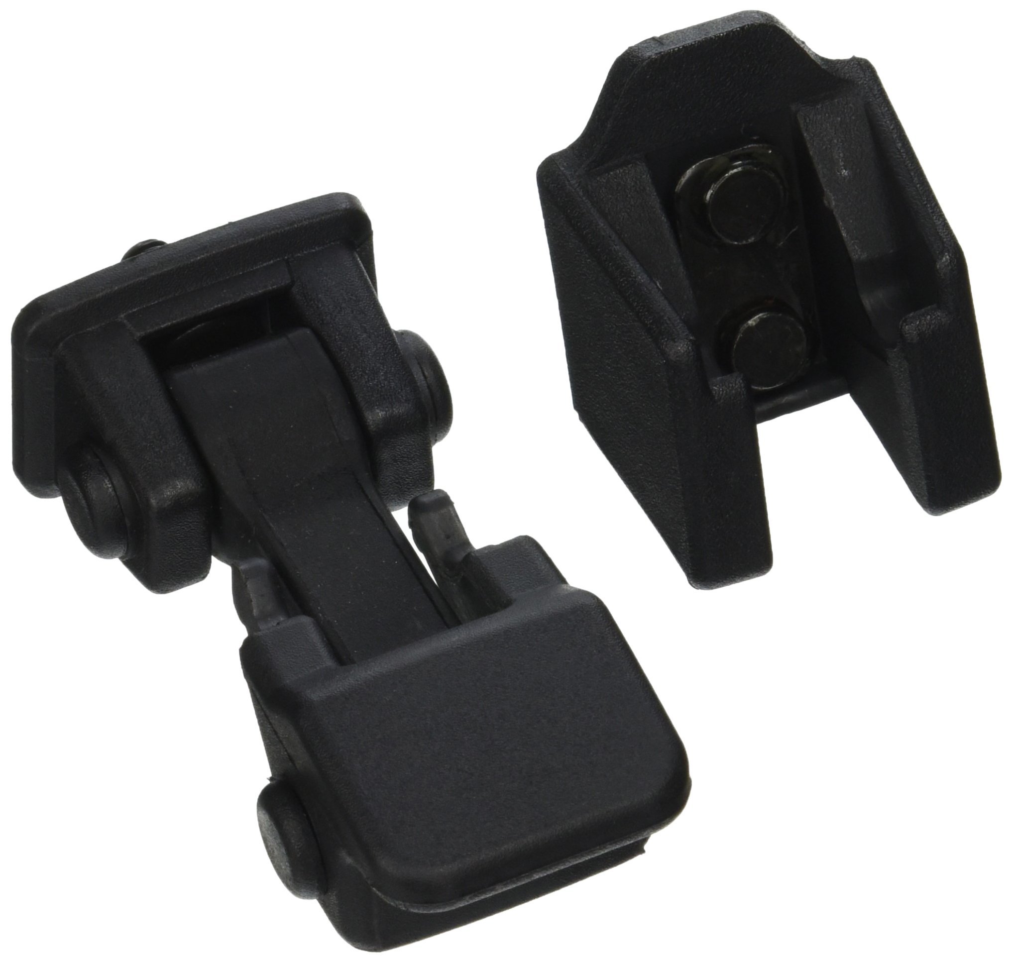 Crown Automotive Hood Catch Kit - Black Replacement Body Part for Secure Hood Latching | Perfect for Jeep, Dodge, and Chrysler Vehicles | Off-Road & Daily Driving Use