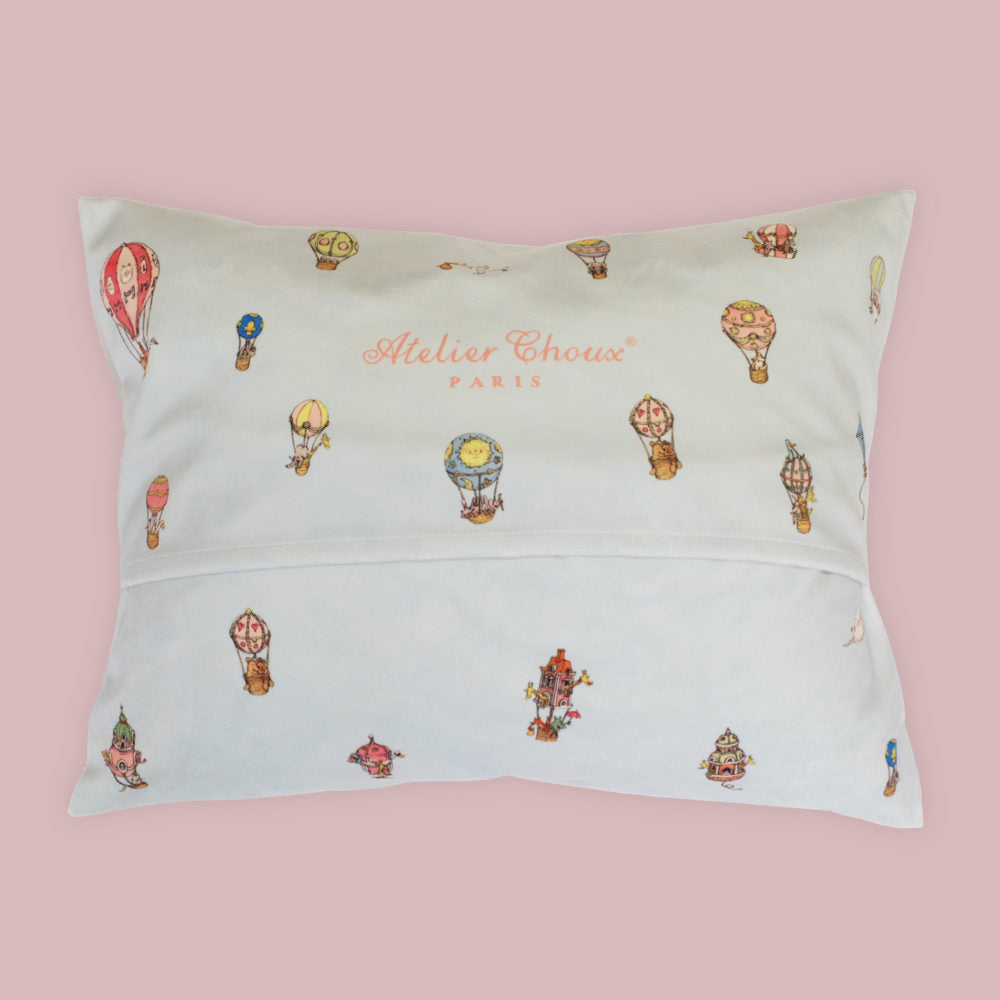 Luxury Atelier Choux Velour Cushion - Monceau Mansion Collection (181086+181093) for Nursery Decor & Baby Room Essentials