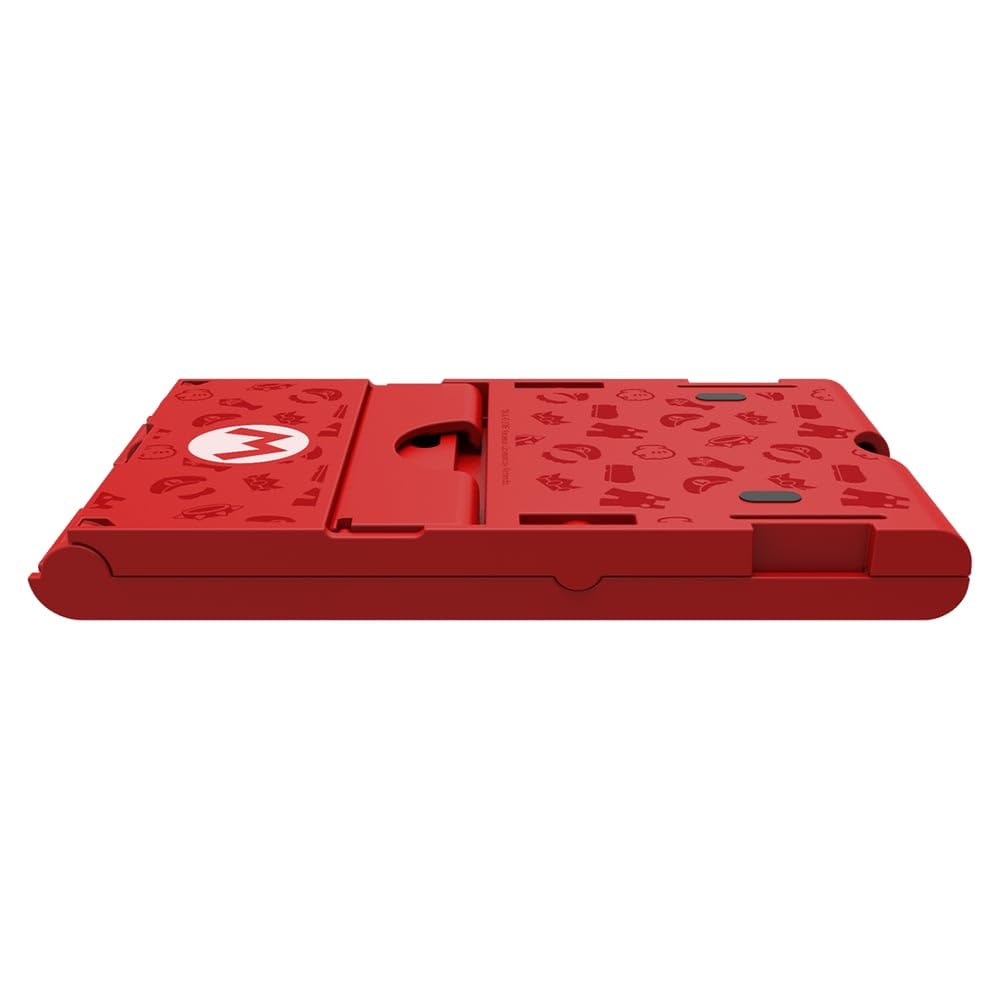 HORI Compact PlayStand - Mario Edition, Officially Licensed by Nintendo - Adjustable Stand for Nintendo Switch - Perfect for Gaming at Home or Travel